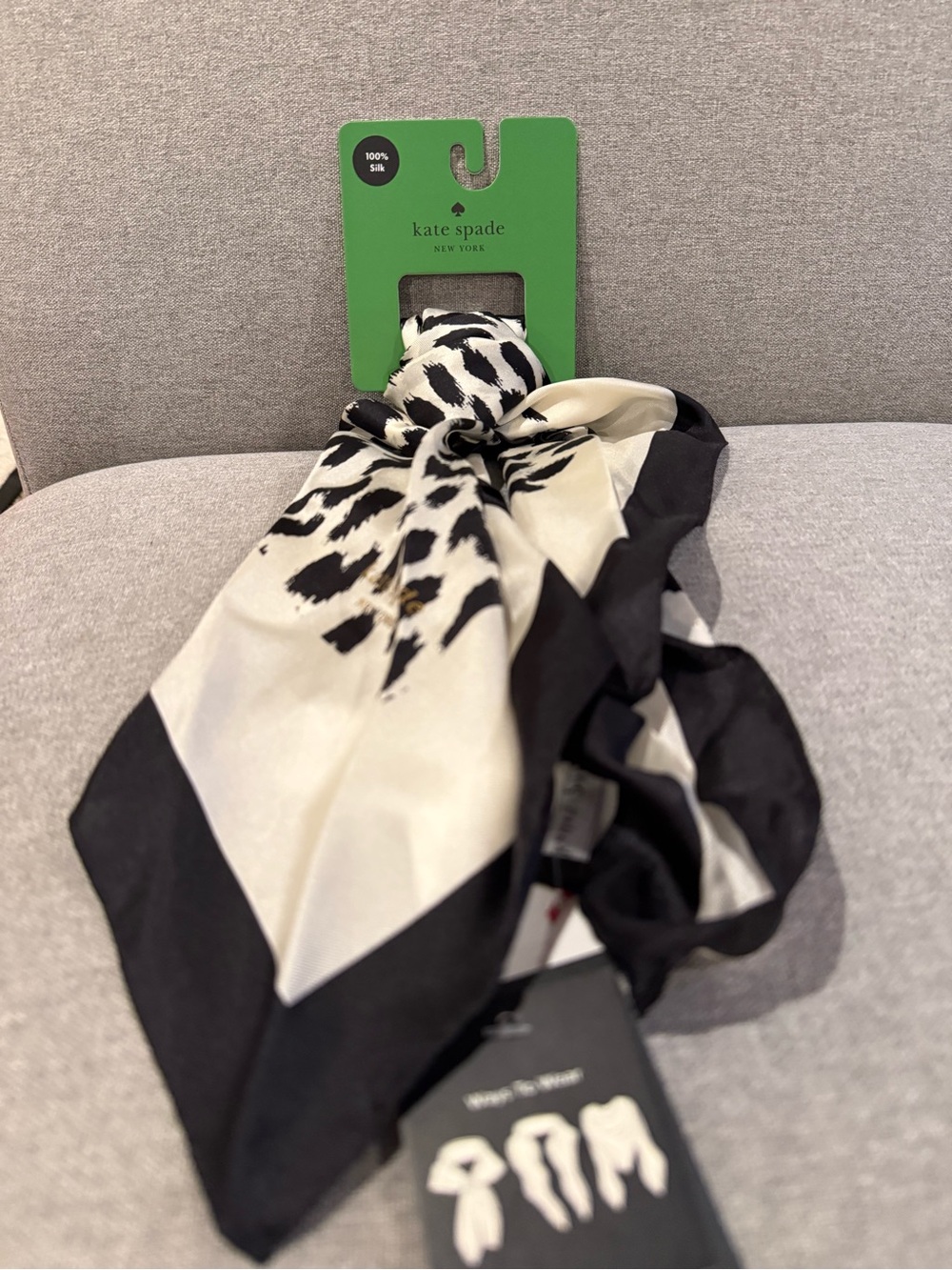 Kate Spade Silk Scarf